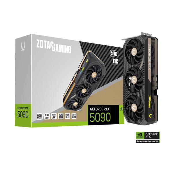 【新品】【即納】 ZOTAC GAMING GeForce RTX 5090 SOLID OC 32...