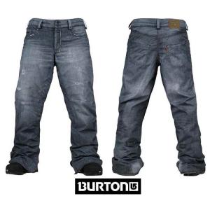 2014 BURTON バートン THE JEANS PANT TRUE BLACK PRINT プリントデニム スノーボードウエア スノボー パンツ｜boardcooker