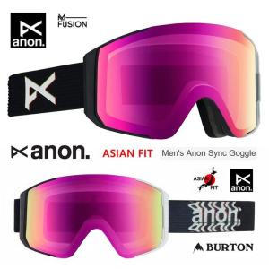 ANON アノン ASIAN FIT ゴーグル 2020 SYNC GOGGLE TRIP SONAR PINK｜boardcooker