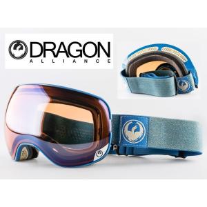 DRAGON ASIAN-FIT ドラゴン ゴーグル GOGGLE 17 X2 HONE BLUE｜boardcooker