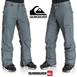 2016 QUIKSILVER クイックシルバー MISSION INS 10K PANT IRON GATE｜boardcooker