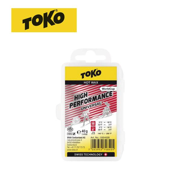 TOKO トコ スノボ ワックス＜2023＞World Cup High Performance ユ...