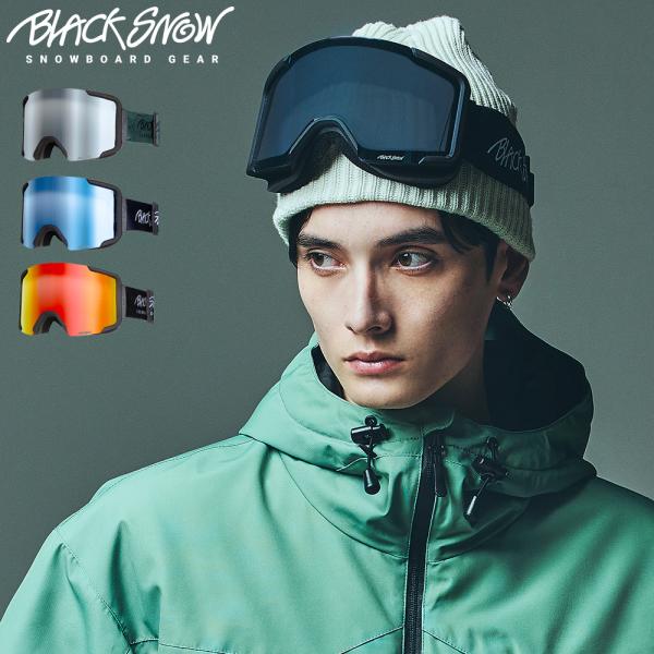 スノボ ゴーグル メンズ スノーボード BLACKSNOW BS25EFGG05 D ブラックスノー