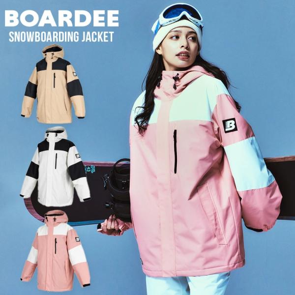 スノボウェア レディース ジャケット 単品 スノーボードウェア BOARDEE BD24IFOT41...