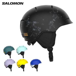 サロモン　ヘルメット　バイザー付き　キッズM SALOMON サロモン キッズ ヘルメット GROM VISOR バイザー付き