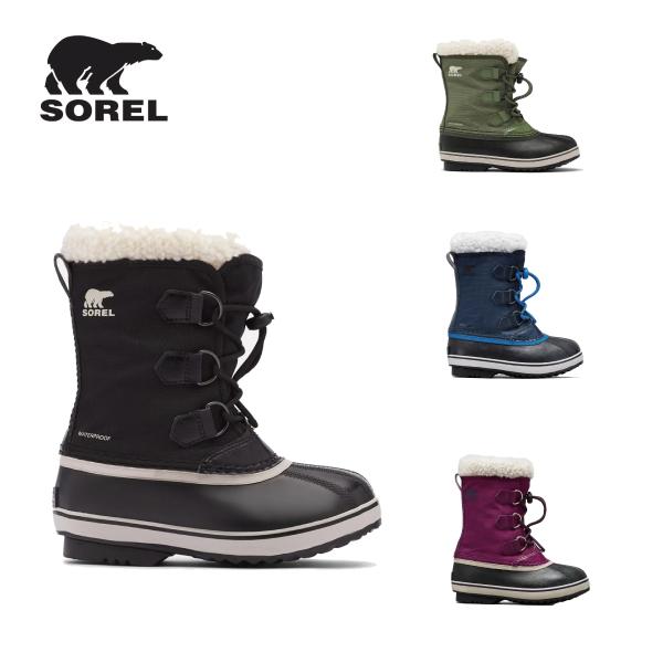 SOREL ソレル スノーシューズ キッズ ジュニア 2024 YOOT PAC NYLON WP ...