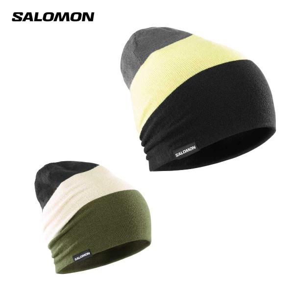 SALOMON サロモン ニット帽 メンズ レディース＜2024＞FLATSPIN REVERSIB...