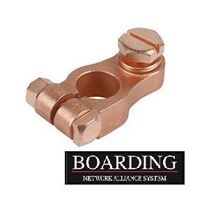 ターミナル端子(＋) プラス　六角ボルト式 Ｄ端子 大電流用 D1-8-1 送料無料 同梱可能商品 ...