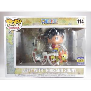 ルフィwithサウザンドサニー号 2022年WINTER CONVENTION限定 [ONE PIECE(ワンピース)] FUNKO(ファンコ) POP! RIDES 114｜bobbingworld