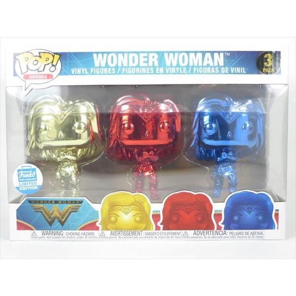 ワンダーウーマン　クロム3パック　FUNKOショップ限定 [WONDER WOMAN] FUNKO(...