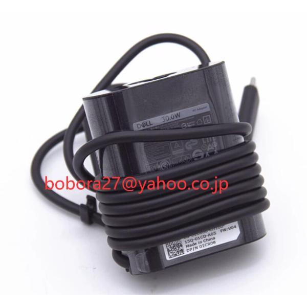 純正新品 Dell TYPE-C USB-C 30W ACアダプター 5v/12v/20v-2A/2...