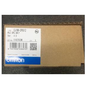 新品 オムロン OMRON CJ1M-CPU12 PLC 電源装置 　