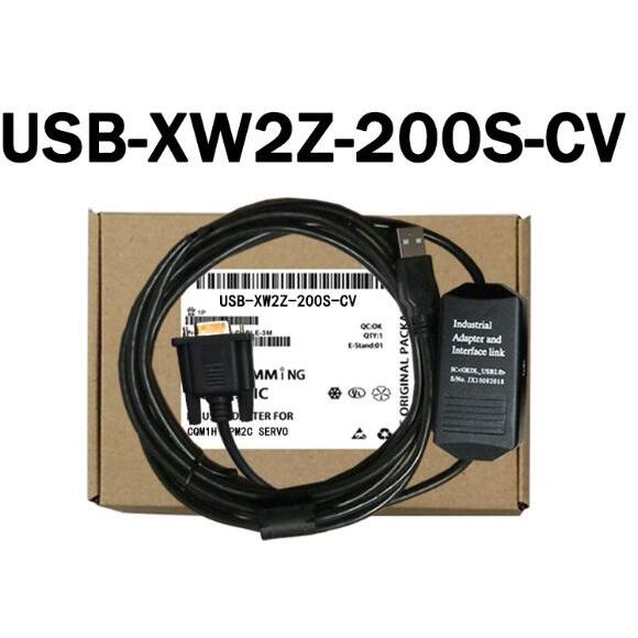 新品 オムロン USB-XW2Z-200S-CV+CS/CJ PLC ケーブル シーケンサー 　