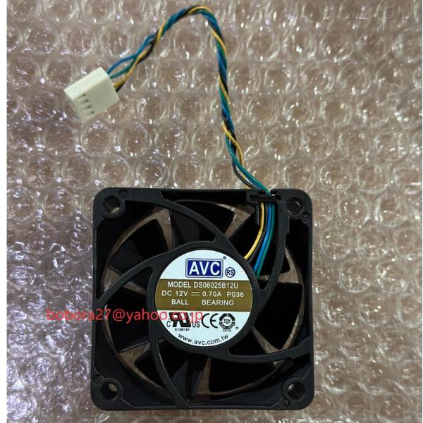 新品 AVC 6025 DS06025B12U 12V 0.7A 6cm CPUファン　4線　PWM