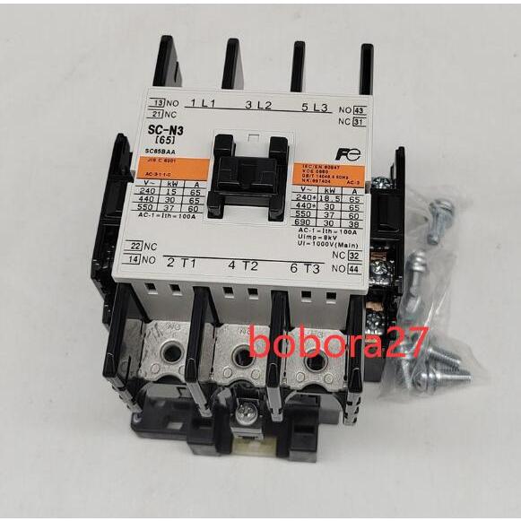 新品★ 富士電機　電磁接触器 SC-N3 ( 220V 110V 380V 選択可)【6ヶ月保証付き...