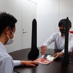 コロナ 飛沫防止 パーテーション 受付 塩ビ ...の詳細画像3