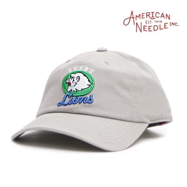 AMERICAN NEEDLE【アメリカンニードル】LIONS-GRAY キャップ 西武ライオンズ ...