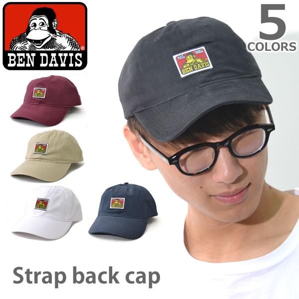 爆買 ベンデイビス/BEN DAVIS Strap back cap ストラップ　バック　キャップ ...