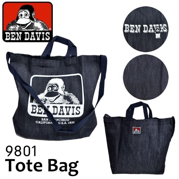 ベンデイビス【BEN DAVIS】BDZ-9801 2way トートバッグ ショルダーバッグ エコバ...