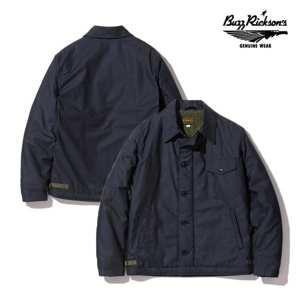 バズリクソンズ【BUZZ RICKSON'S】Type DECK A-2 “NAVY COLOR C...