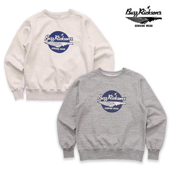 バズリクソンズ【BUZZ RICKSON'S】FREEDOM SLEEVE SWEAT スウェット ...