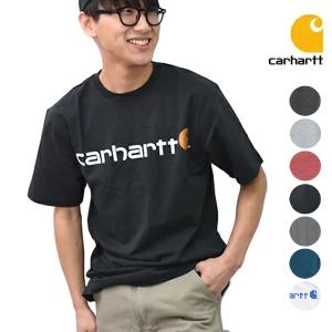 カーハート carhartt Men’s K195 Short-Sleeve Logo T-Shirt メンズ トップス Tシャツ ロゴ US規格【1点のみネコポス発送可】｜bobsstore
