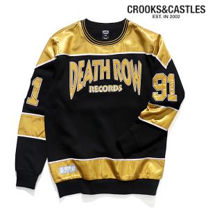 クルックスアンドキャッスルズ【CROOKS&CASTLES】LA Style Jersey スウェット プルオーバー トレーナー メンズ スヌープドッグ ロゴ ヒップホップ ラッパー｜bobsstore