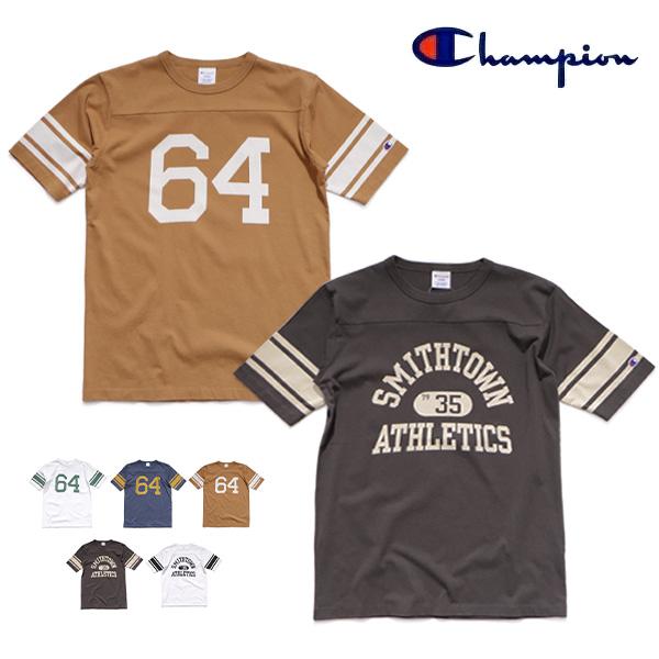 チャンピオン【Champion】C3-D354 ショートスリーブフットボールTシャツ 半袖 メンズ ...
