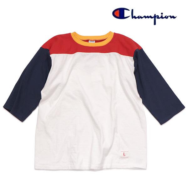 チャンピオン【Champion】C3-D406 3/4スリーブ フットボールTシャツ 26SS TR...