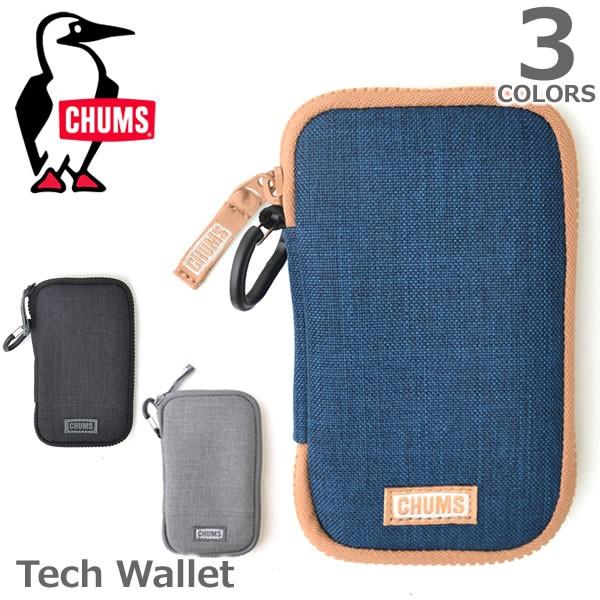 チャムス【CHUMS】Tech Wallet 54255 / 54256 / 54257 スマートフ...