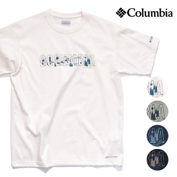 コロンビア【Columbia】PG5174 ヤハラフォレストグラフィック Tシャツ 半袖 アウトドア...