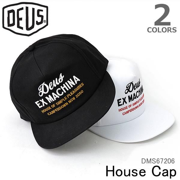 デウスエクスマキナ DEUS EX MACHINA DMS67206 House Cap キャップ ...