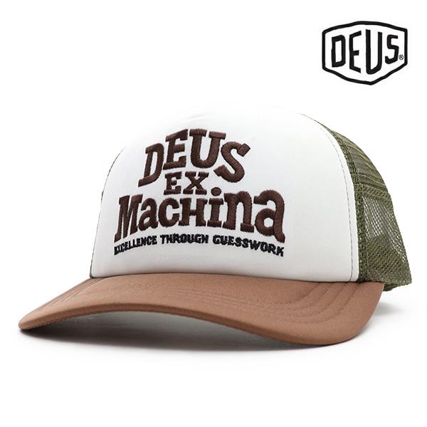 デウスエクスマキナ【DEUS EX MACHINA】GUESSWORK TRUCKER キャップ メ...