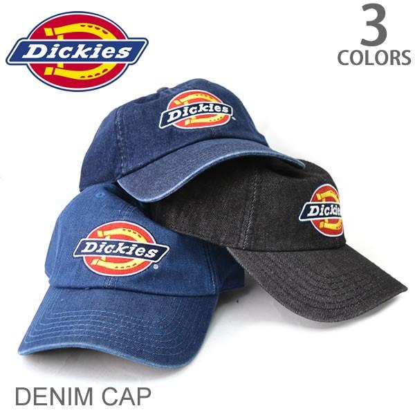 ディッキーズ【Dickies】アイコン デニムキャップ アジャスタブル メンズ CAP 帽子 ロゴ ...