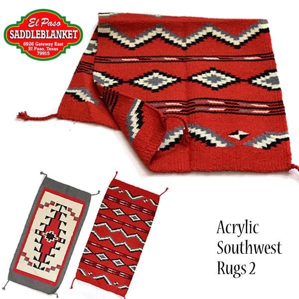 エルパソサドルブランケット【el paso saddleblanket】Acrylic Southw...