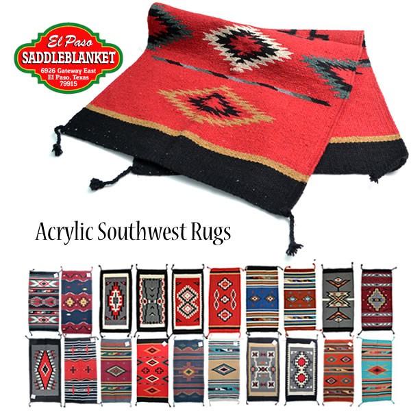 エルパソサドルブランケット【el paso saddleblanket】Acrylic Southw...