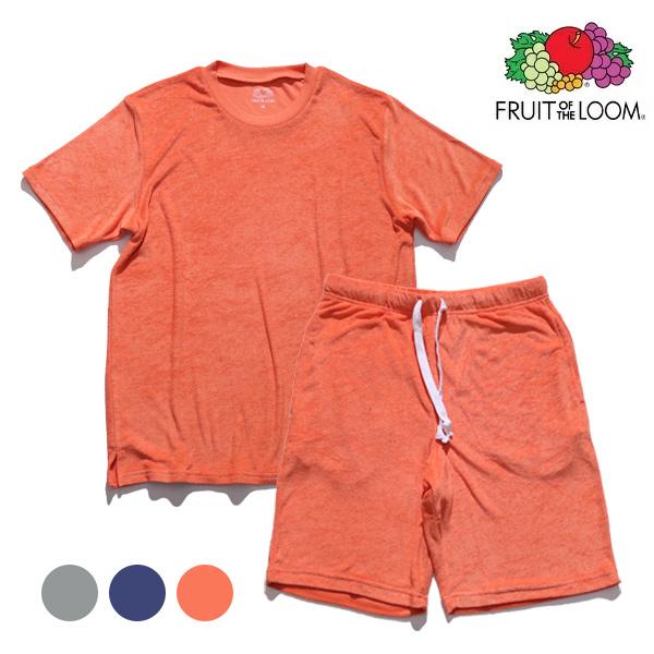 フルーツオブザルーム【FRUIT OF THE LOOM】パイルルームウエアセット (クルー) 部屋...