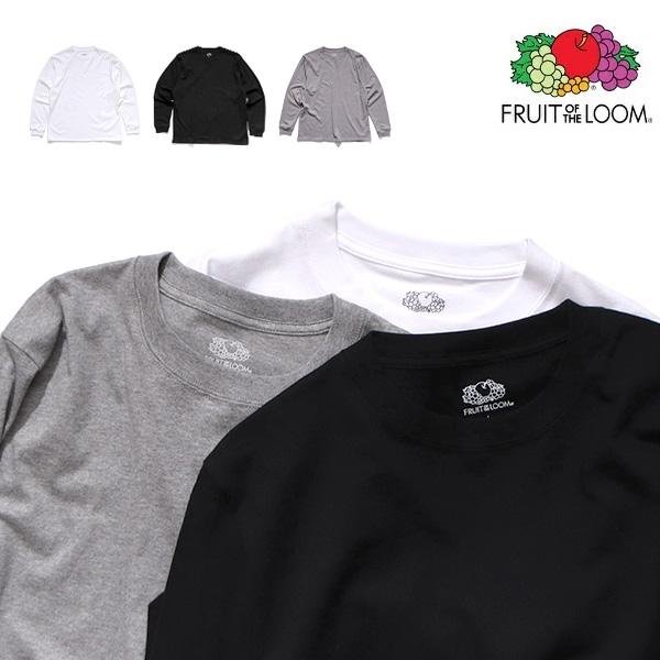 フルーツオブザルーム【FRUIT OF THE LOOM】7oz CREW NECK LONG T-...