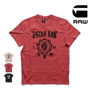 ジースター ロウ【G-STAR RAW】COLLEGIC T-SHIRT メンズ Tシャツ 半袖 ロゴ カットソー トップス【ネコポス発送無料】｜bobsstore
