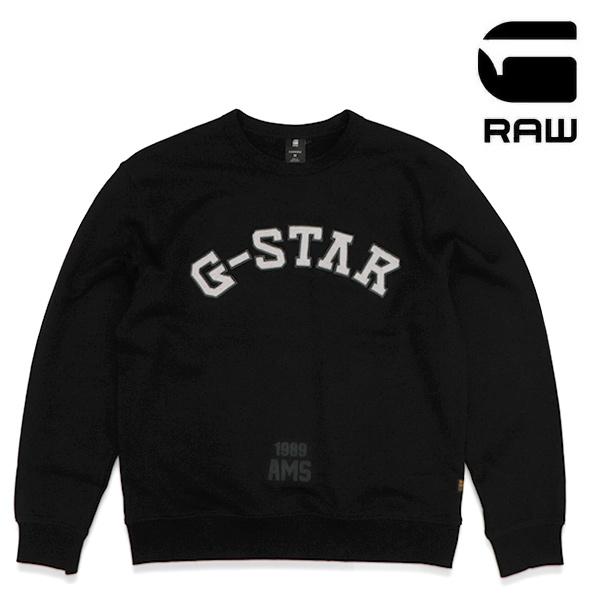 爆買 ジースター ロウ【G-STAR RAW】Applique Sweater スウェット プルオー...