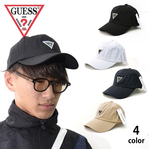 爆買 ゲス【GUESS】キャップ ブラックロゴ ミニロゴ 187-115-001 ユニセックス 男女...