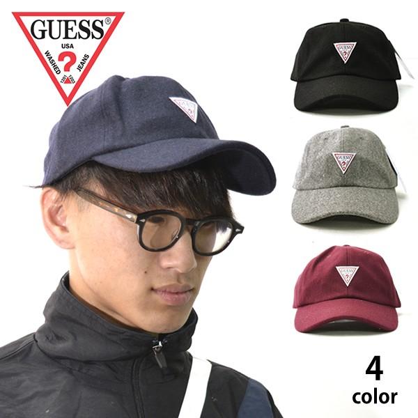爆買 ゲス【GUESS】キャップ ミニロゴ ウール 187-115-003 ユニセックス 男女兼用 ...