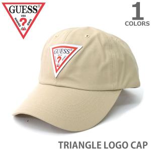 ゲス【GUESS】MH0K8509MI ゲス ユニセックス ロゴ CAP 帽子 キャップ ベージュ｜bobsstore