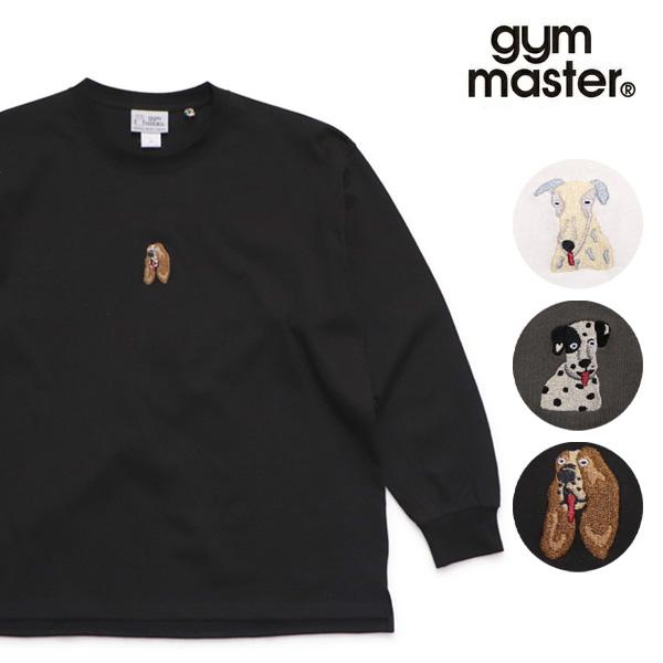 ジムマスター【gym master】G621770 7.4oz DOG刺繍ビッグロンTEE 長袖 ク...
