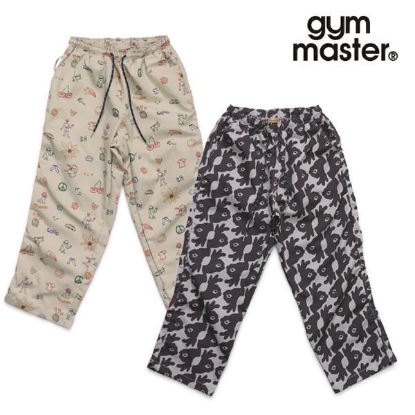 爆買 ジムマスター【gym master】G633796 ハッピーペイントダックロングパンツ ボトム...