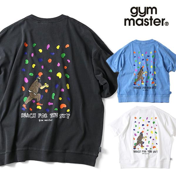 ジムマスター【gym master】6.2oz ピグメントボルダリングビッグTEE Tシャツ 半袖 ...