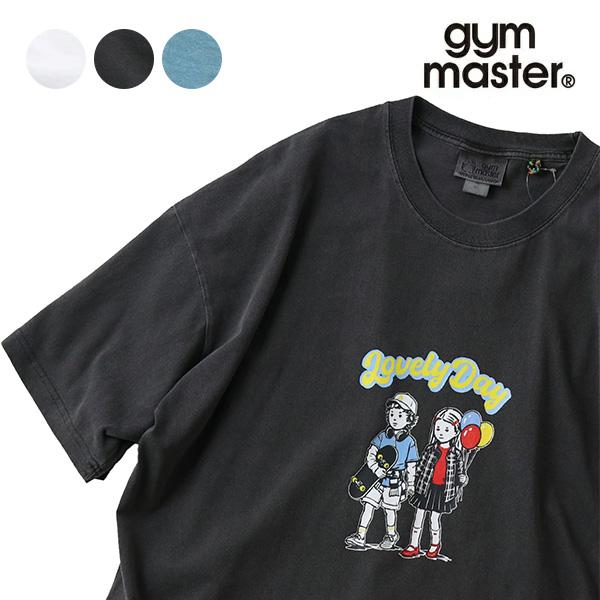 ジムマスター【gym master】6.2oz ピグメントLovely DayビッグTEE Tシャツ...