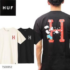 ハフ【HUF】 HUF X POPEYE TS00852 POPEYE CLASSIC H S/S TEE メンズ Tシャツ 半袖 トップス クルーネック ポパイ コラボ【ネコポス発送のみ送料無料】｜bobsstore