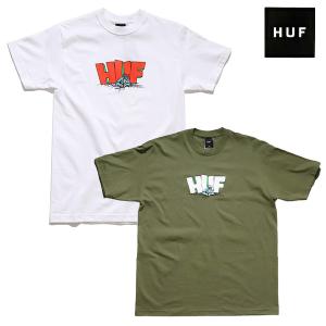 ハフ【HUF】THE DROP TEE TS01960 Tシャツ 半袖 ロゴ メンズ レディース トップス クルーネック【ネコポス発送無料】｜bobsstore