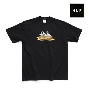 ハフ【HUF】HUF ON THE COB S/S TEE Tシャツ 半袖 ロゴ メンズ レディース トップス クルーネック【ネコポス発送無料】